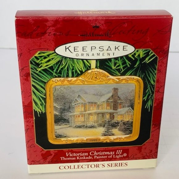 Thomas Kinkade Ornament Victorian Christmas 1999 - Picture 4 of 4